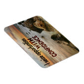 "Ich ergreife Chancen" Motivation Affirmation Magnet (Rechte Seite)