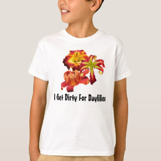 Ich erhalte für Taglilie-T - Shirt schmutzig