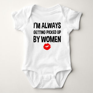 Ich erhalte immer durch Frauen-lustiges neues Baby Strampler