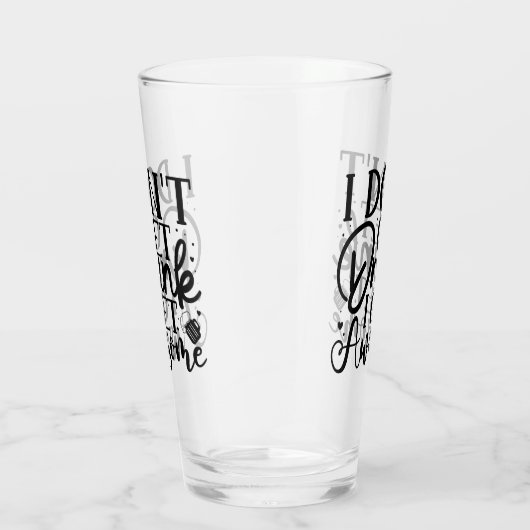 Ich erhalte kein Betrunkenes Zitat Glas (Rechts)