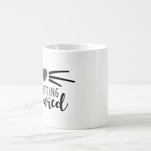 Ich erhalte Meowied Kaffeetasse (Mittel)