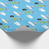 Ich erhalte mit einer wenig Hilfe von meinen Geschenkpapier (Ecke)