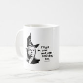 Ich erhalte Sie und Ihren kleinen Hund - - Kaffeetasse (Vorderseite Links)