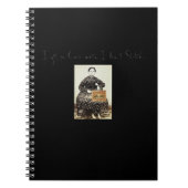 "Ich erhalte so Quer." Notizbuch von Notforgotten Notizblock (Vorderseite)