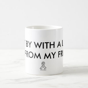 "Ich erhalte vorbei…" Zitat-Tasse Kaffeetasse