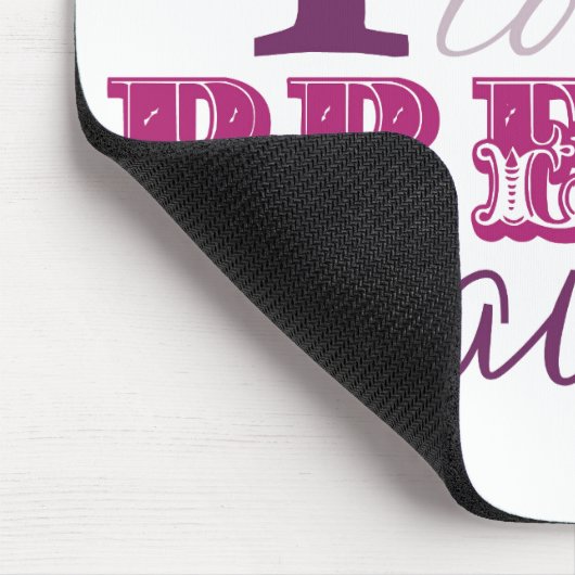 Ich erhalte zahlend, hübsche Nägel Mousepad zu (Ecke)