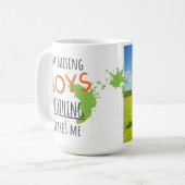 Ich erhebe Jungs nichts, was mich Personalisiert b Kaffeetasse (Vorderseite Links)