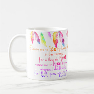 Ich erhebe meine Seele Kaffeetasse