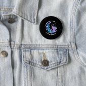 Ich erinnere mich an Alzheimer Awareness Elephant Button (Beispiel)