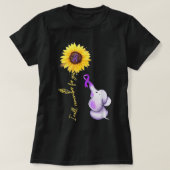 Ich erinnere mich an Alzheimer-Sensibilisierungsle T-Shirt (Design vorne)