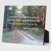 Ich erinnere mich an die Gebete meiner Mutter.. Fotoplatte (Seite)