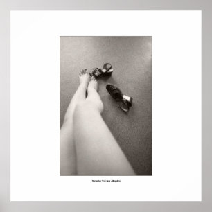 ICH ERINNERE MICH AN IHRE BEINE POSTER