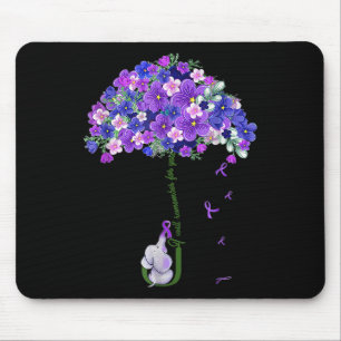 Ich erinnere mich an Lila Elefantenheimer Mousepad