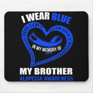 Ich erinnere mich an meine Alopezie Mousepad