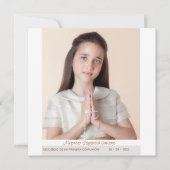 Ich erinnere mich an meine erste Kommune Abstrakt Einladung (Vorderseite)