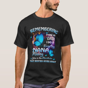 Ich erinnere mich an meine Nana im Himmel, Vermiss T-Shirt
