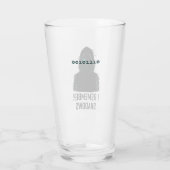 Ich erinnere mich an Schatten - geflochtene Abbild Glas (Rückseite)