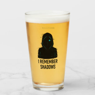 Ich erinnere mich an Schatten - geflochtene Abbild Glas