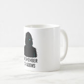 Ich erinnere mich an Schatten - geflochtene Abbild Kaffeetasse (VorderseiteRechts)