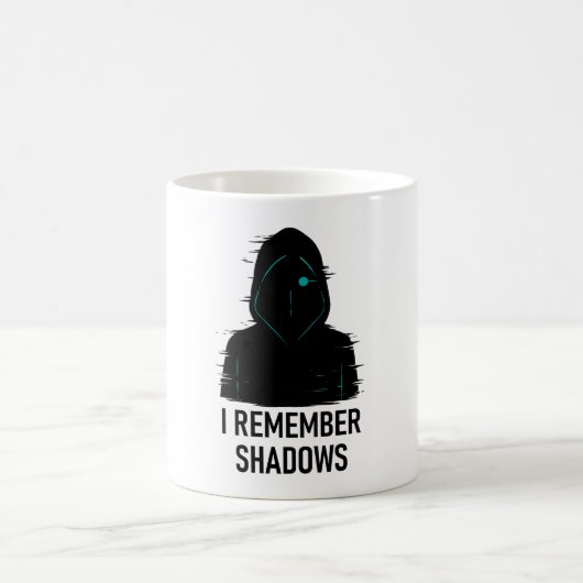 Ich erinnere mich an Schatten - geflochtene Abbild Kaffeetasse (Mittel)