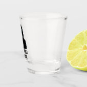 Ich erinnere mich an Schatten - geflochtene Abbild Schnapsglas (Rechts)