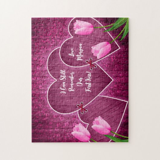 Ich erinnere mich an unseren ersten Kuss oder Ihre Puzzle (Vertikal)