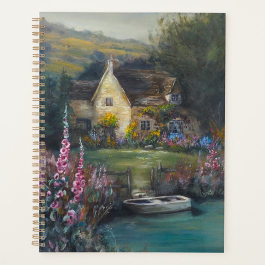 "Ich erinnere mich" englisches Cottage Planer (Vorderseite)