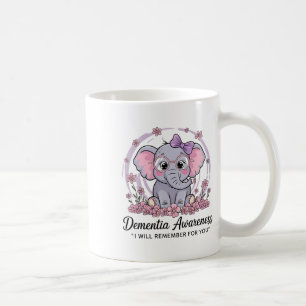 Ich erinnere mich für dich süsser Elefant Demenzbe Kaffeetasse