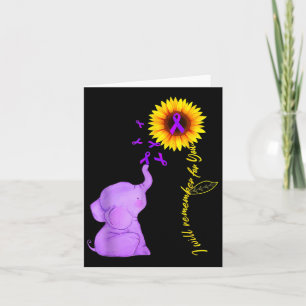 Ich erinnere mich für Sie Sonnenblume Alzheimerhei Karte