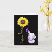 Ich erinnere mich für Sie Sonnenblume Alzheimerhei Karte (Gelbe Blume)
