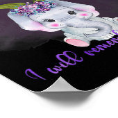 Ich erinnere mich für Sie Sonnenblume Alzheimerhei Poster (Ecke)