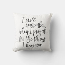 Ich erinnere mich noch, Gebet, einfache moderne Zi