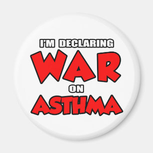 Ich erkläre den Krieg gegen Asthma Magnet