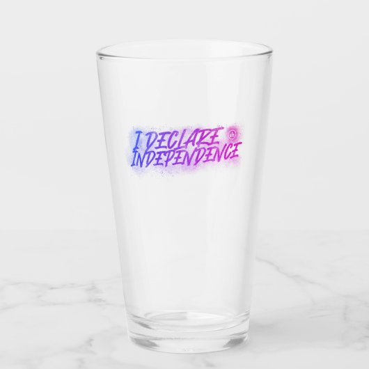 Ich erkläre die Unabhängigkeit des unabhängigen Ze Glas (Vorderseite)