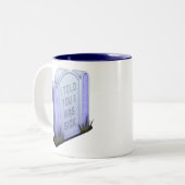 Ich erklärte Ihnen, dass ich kranke Tasse war (Vorderseite Links)