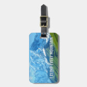 Ich erklimme jeden Berg Gepäckanhänger (Vorderseite vertikal)