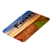 "Ich erlaube Glauben" Motivation Affirmation Flexi Magnet (Linke Seite)