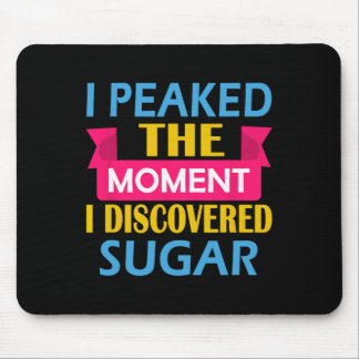 Ich erreichte meinen Höhepunkt, als ich Zucker ent Mousepad