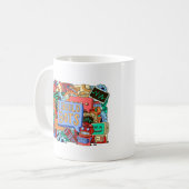 Ich errichte Bots Chatbot Kaffee-Tasse Kaffeetasse (Vorderseite Links)