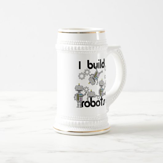 Ich errichte Roboter Bierglas (VorderseiteRechts)