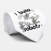 Ich errichte Roboter Krawatte (Gerollt)