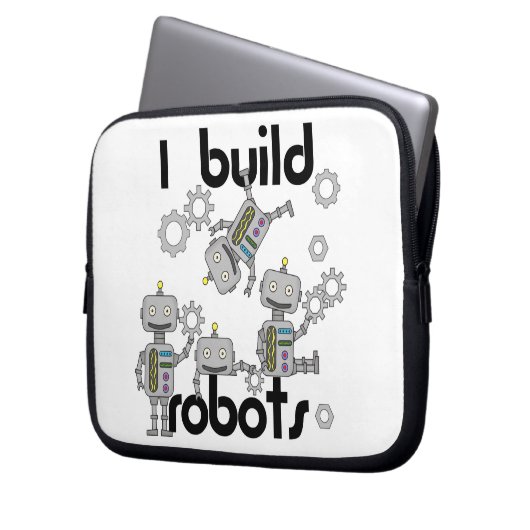 Ich errichte Roboter Laptopschutzhülle (Vorderseite Links)