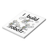 Ich errichte Roboter Notizblock (Rotiert)