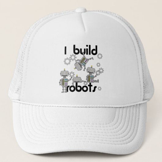 Ich errichte Roboter Truckerkappe (Vorderseite)