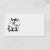 Ich errichte Roboter Visitenkarte (Rückseite)