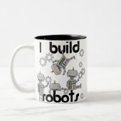 Ich errichte Roboter Zweifarbige Tasse (Links)