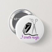 Ich erschaffe Magie Button (Vorne & Hinten)