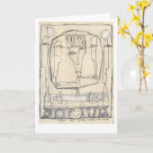 Ich erschaffe meine Geschichte, wo ich König bin. Karte (Gelbe Blume)