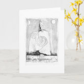 Ich erschaffe meine Geschichte, wo ich König bin.  Karte (Gelbe Blume)