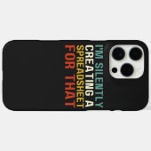 Ich erschaffe stillschweigend eine Tabelle dafür, Case-Mate iPhone Hülle (Rückseite (Horizontal))